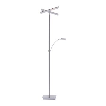 Lampadaire Paul Neuhaus ARTUR LED Acier inoxydable, 2 lumières