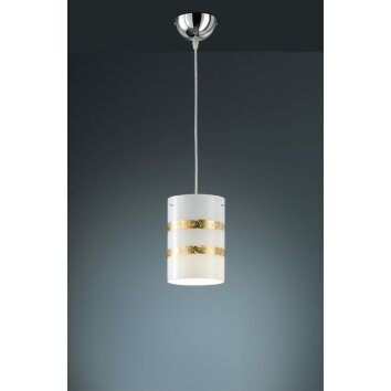 Suspension Trio NIKOSIA Chrome, 1 lumière