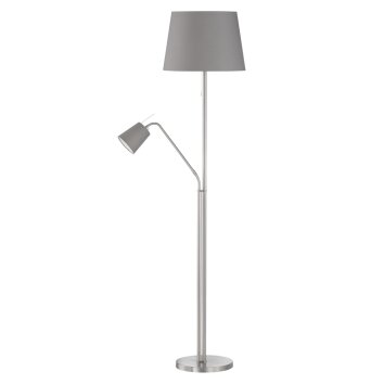 Lampadaire Honsel Layer Nickel mat, 1 lumière