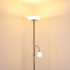 Lampadaire Gismaro Nickel mat, 3 lumières