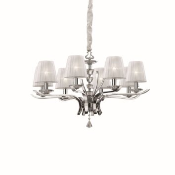 Lustre Ideal Lux PEGASO Blanc, 8 lumières