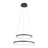 Suspension Leuchten Direkt CIRCLE LED Anthracite, 1 lumière