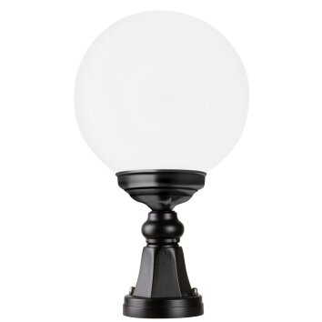 Lampadaire d'extérieur LCD Soltau Noir, 1 lumière