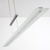 Suspension Ramsele LED Chrome, Nickel mat, 7 lumières