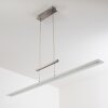 Suspension Ramsele LED Chrome, Nickel mat, 7 lumières