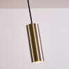 Suspension Zuoz Nickel mat, 1 lumière