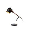 Lampe de table Lucide WAYLON Noir, 1 lumière