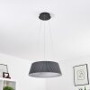 Suspension Fremont LED Gris, 1 lumière, Télécommandes